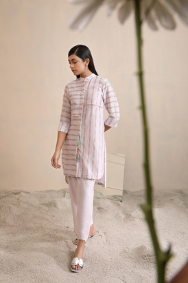 Raahi Kurata Nd Trouser Co-Ord Set 